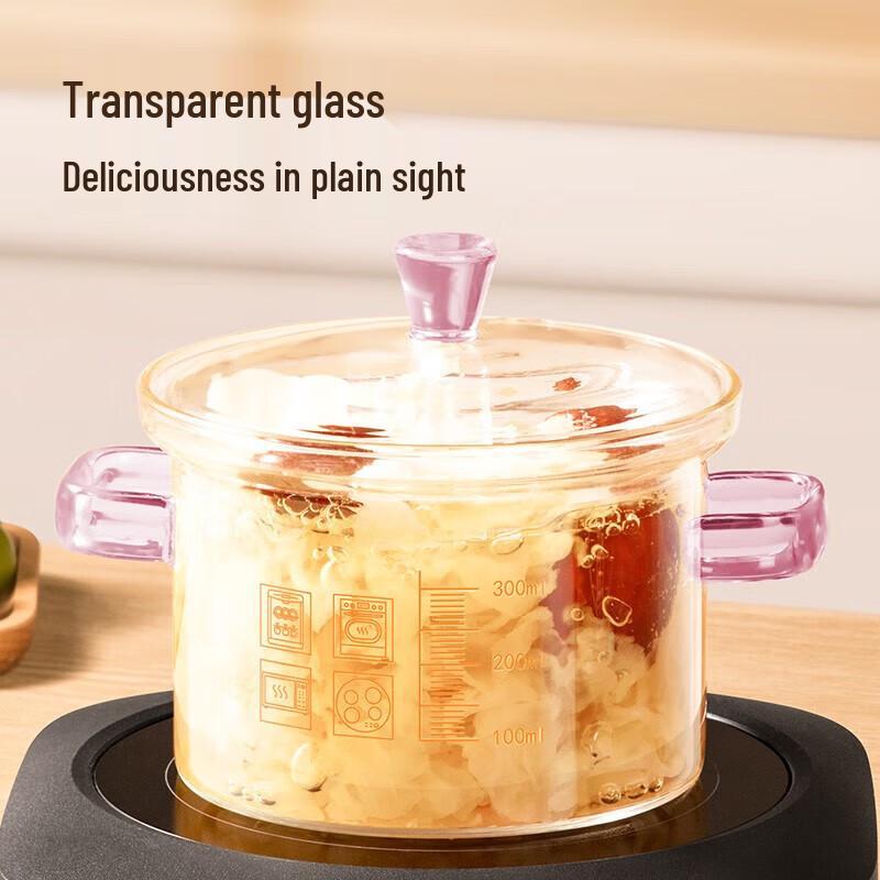 COOKER KING Glass Baby Food Stew Cup