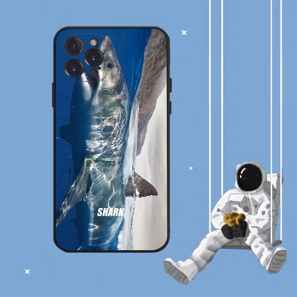 Чехол для телефона Акула Для iPhone 14 11 12 13 Mini Pro XS Max Чехол 6 7 8 Plus X XR SE 2020 Funda Оболочка