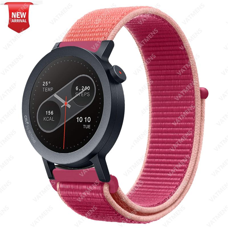 Ремешок для смарт-часов CMF Watch Pro 2, сменный браслет, нейлоновый спортивный ремешок-петля, ремешок для CMF Watch Pro 2