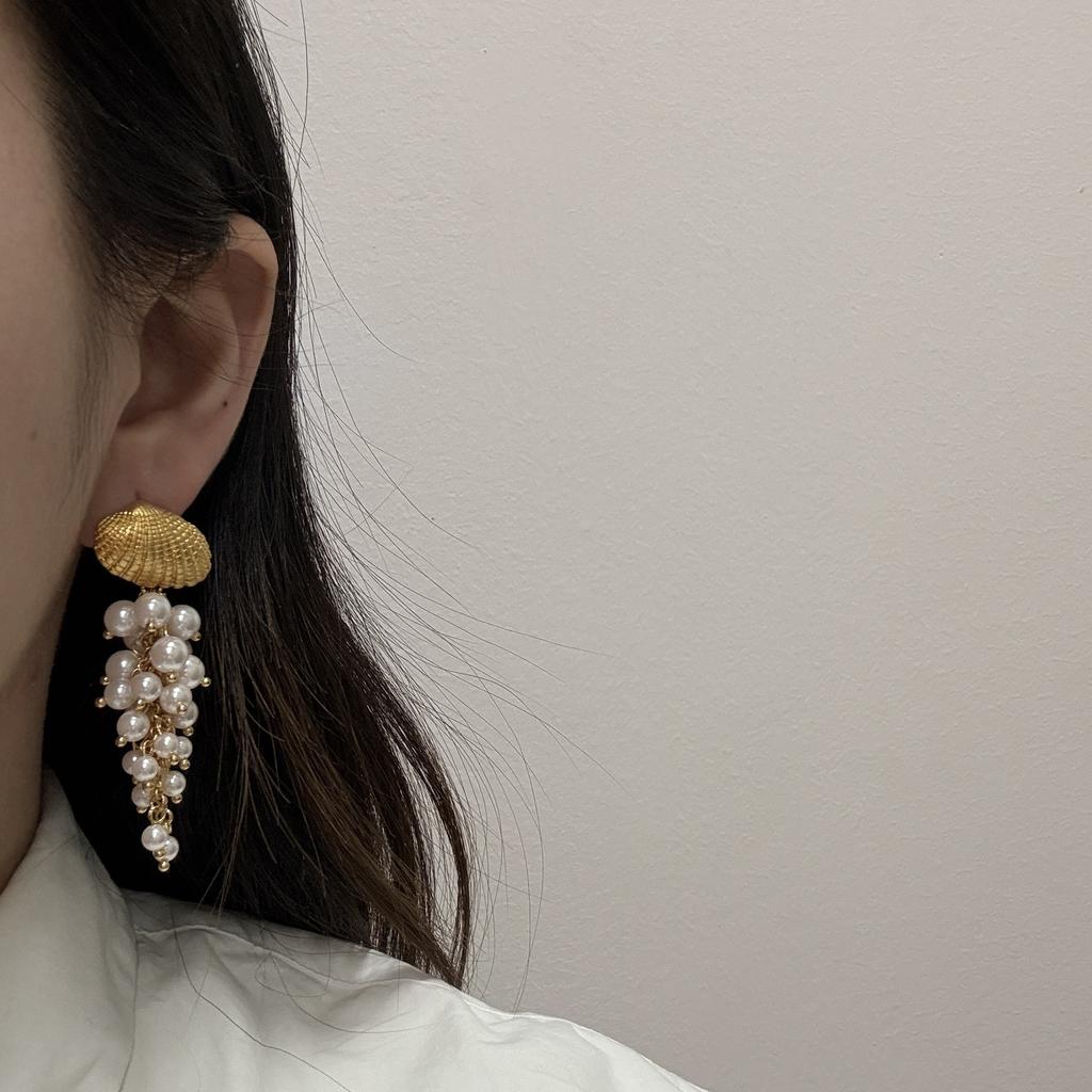 Серьги с кисточками, Винтажные серебряные иглы во французском стиле, Нишевый новый стиль, Высококлассные, Преувеличенные, Темперамент легкой роскоши, Модный тренд