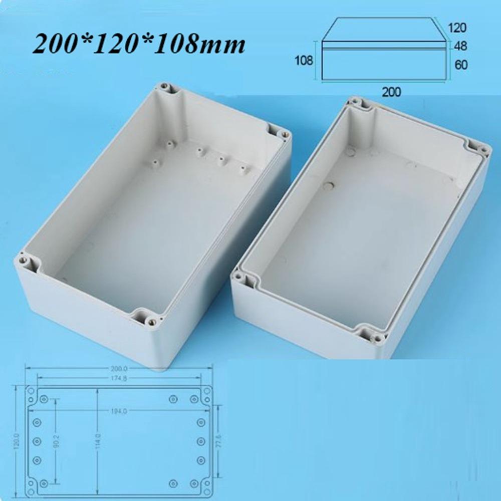 ABS Enclosure Box Plastic Outdoor Junction Box Housing New Electrical Project Box