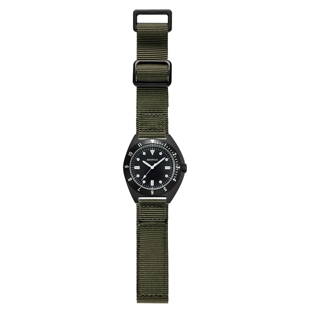 Watch [Benrus] TYPE-1-BK-COMBAT-KH Men's Black/Khaki