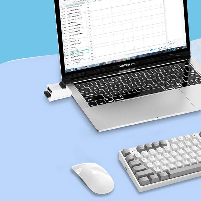 Высокоскоростной USB 3.0 концентратор-адаптер-удлинитель, мини-разветвитель, 3 порта для передачи данных, USB-разветвитель, док-станция для ПК, ноутбука, комплектующие
