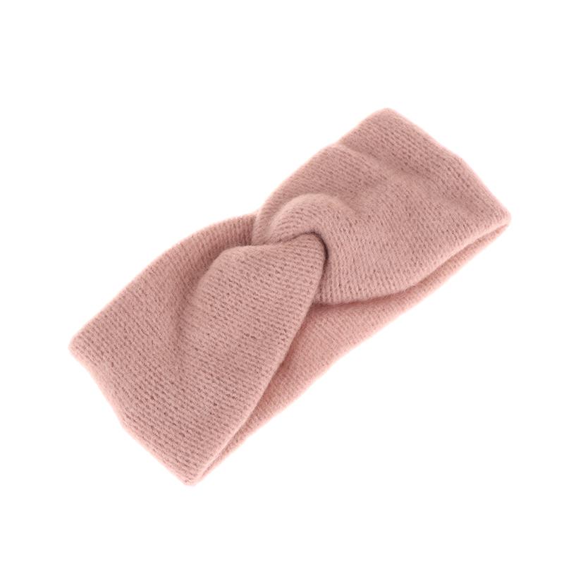 Повязки на голову крест-накрест, вязаные, широкие, теплые, скрученные, эластичные, зимние, утепленные, мягкие, эластичные, тюрбаны для женщин и девочек