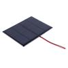 3 Вт 12 В Портативная солнечная панель 0-125 мА Панель для солнечной зарядки DIY Поликристаллическая солнечная эпоксидная ячейка Зарядное устройство для аккумулятора 9-12 В/Мобильного телефона
