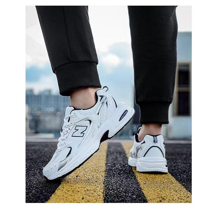 Классические мужские кроссовки в стиле "Dad" - Унисекс, на толстой подошве, модная обувь для бега и повседневного комфорта