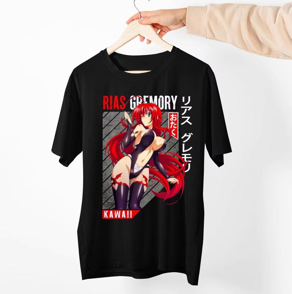 Школьная вайфу DxD Риас Футболка Унисекс Унисекс Футболка
