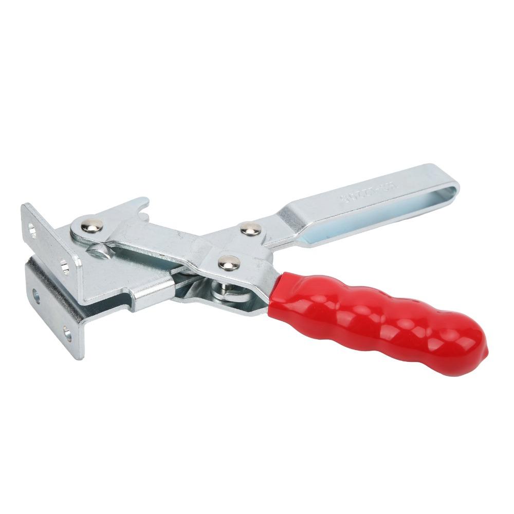 Red Welding Toggle Clamp Latch Style Heavy Duty Hand Clamp Downstroke Fixture Clamp For Welding