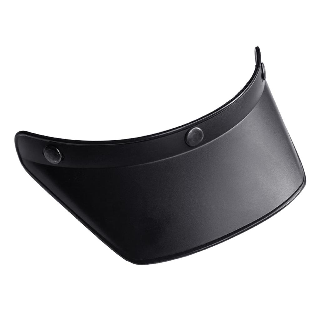 Open-Face Motorcycle Helmet Visor,3-Snap
