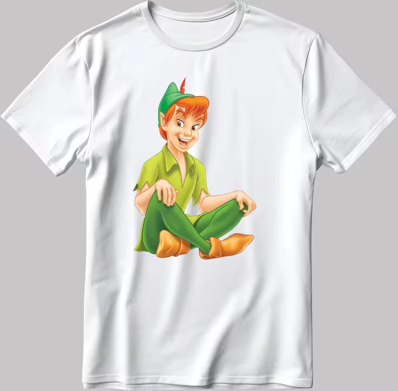 Peterpan And Wendy White T Shirt With Unisex Style Best Gift
