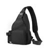Men's Cross-Border Chest Bag: Multi-Functional Commuter and Leisure Shoulder Messenger Bag.