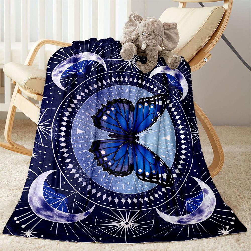 Cosmic Butterfly Mandala Blankets are suitable for living rooms, bedrooms, camping, and other places, making them an ideal choice for gifts.