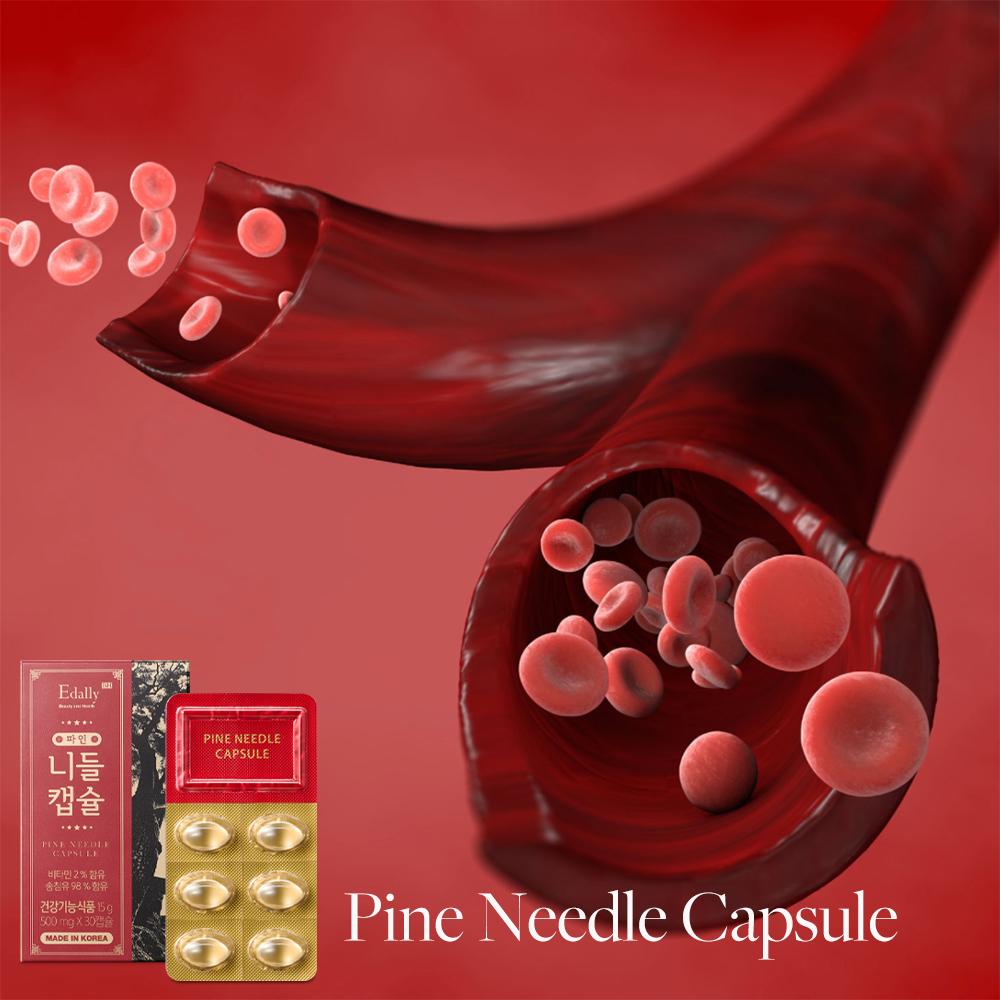 Масло хвои Edally, 98% витамин Е, 2%, капсулы, 500 мг, 30 шт., добавка для здоровья и красоты