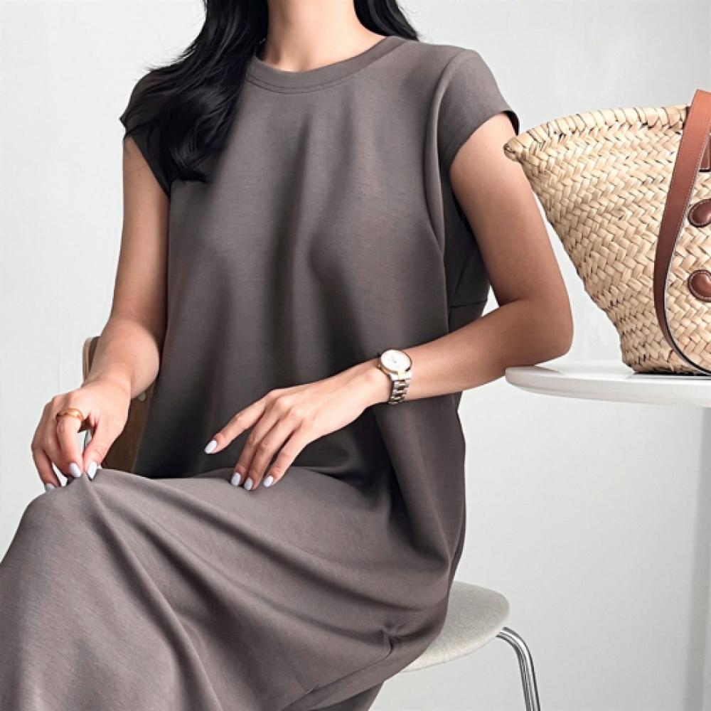 New ArrivalS Open Run Women S Summer Spandex Long dreSS Cap Sleeve caSual Fit
