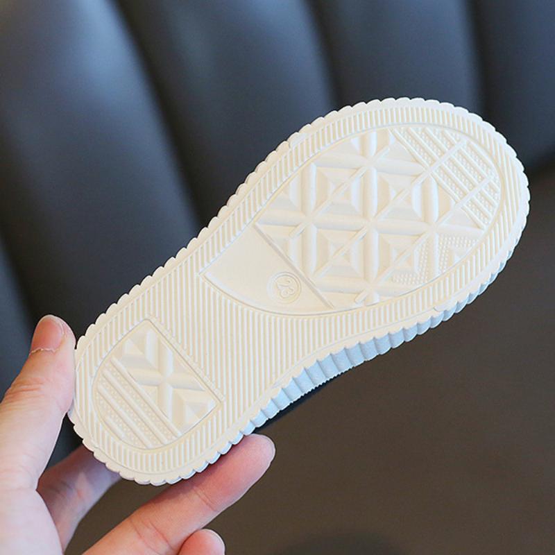 Children's Canvas Shoes High-top Spring and Autumn New Boys and Girls Soft-soled Casual Non-slip Board Shoes