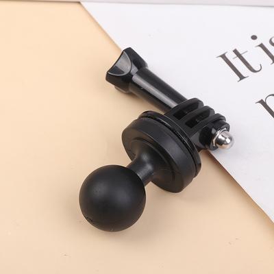 Универсальный 1" Алюминиевый Шаровой Адаптер Головки с Резьбой 1/4" для Двухгнездового Рычага для Стойки-Держателя Экшн-камеры
