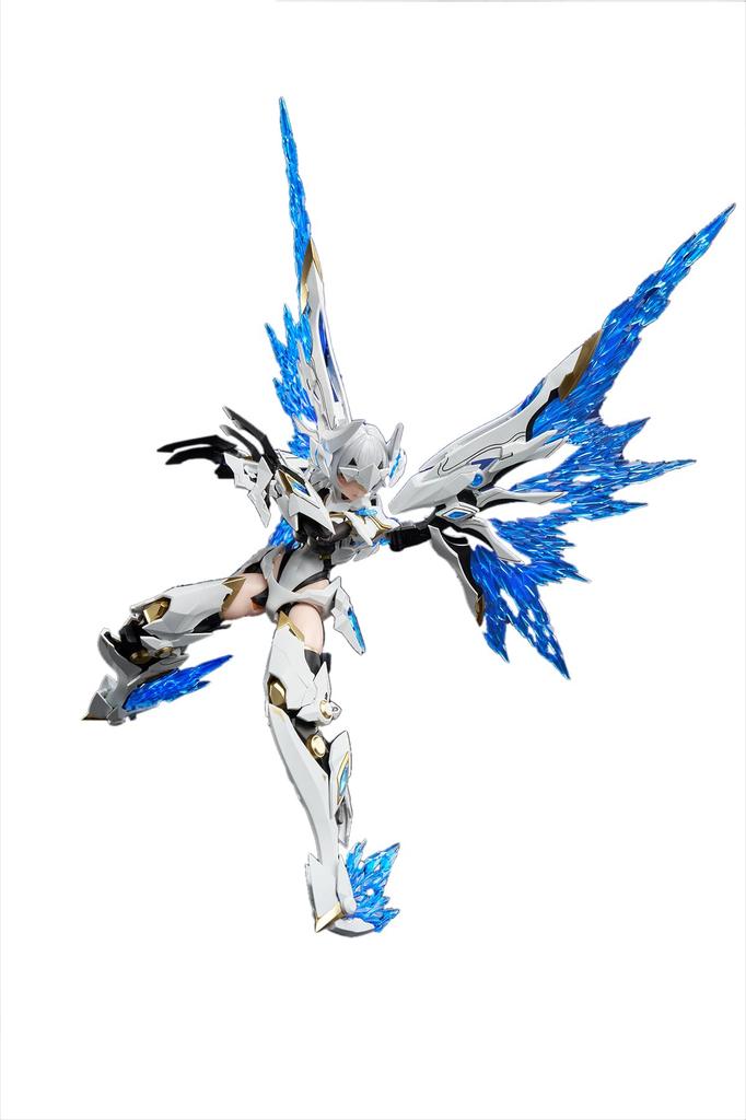 ANIMESTER X NUCLEAR GOLD RECONSTRUCTION White Dragon Knight Galahad 1/12 Scale PVC & ABS & Fabric Assembled Plastic Model Kit