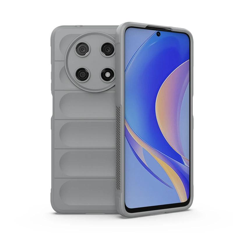 Чехол для Huawei Nova Y90 Y61 Y70 Plus 4g задняя крышка чехол противоударный бронированный телефон чехлы жидкий силикон анти-падение Funda Coque