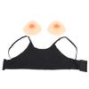 1 пара силиконовых бюстгальтеров треугольной формы с ультрамягким регулируемым ремешком, черный бюстгальтер, накладные груди