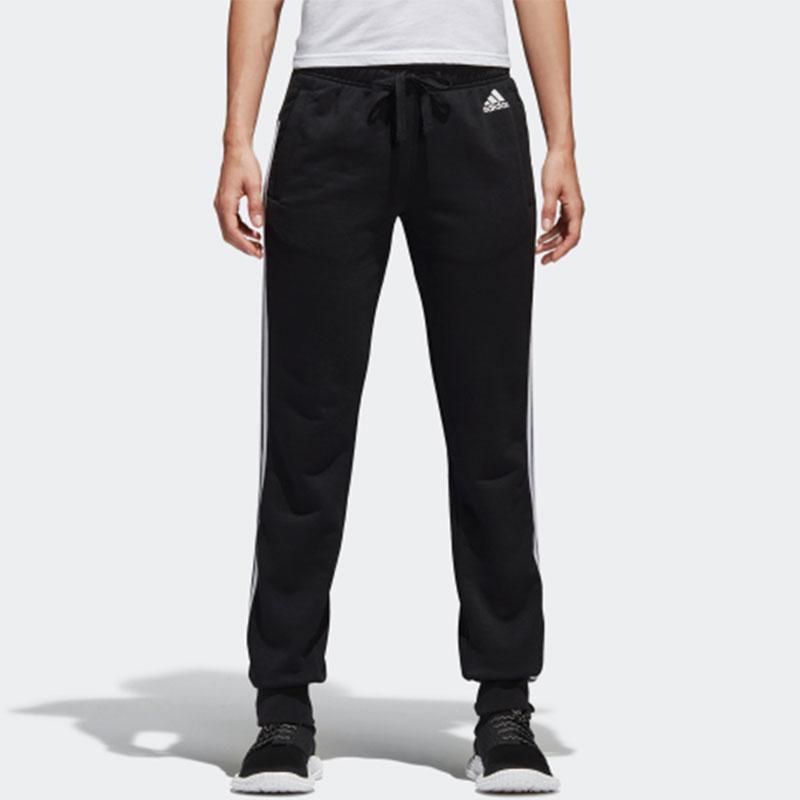 Adidas Вязаные джоггеры в полоску, женские брюки, черные S97113