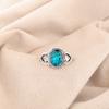 Apatite Gemstone 925 Sterling Silver Jewelry Handmade Fashionable Women's Ring RR-8-11