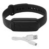 M90 Ultrasound Repellent Wristband 3 Modes USB Rechargeable Repellent Bracelet Black