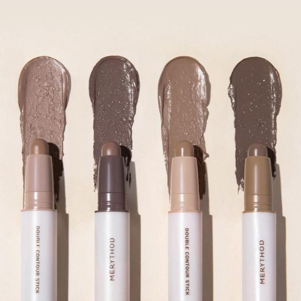 Merry Saw Двусторонний контурный стик 3,3 г, 01 Пепельно-серый, 1 штука