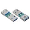 Адаптер-конвертер USB 3.0 папа-мама для передачи данных и зарядки Широкая совместимость с USB-устройствами