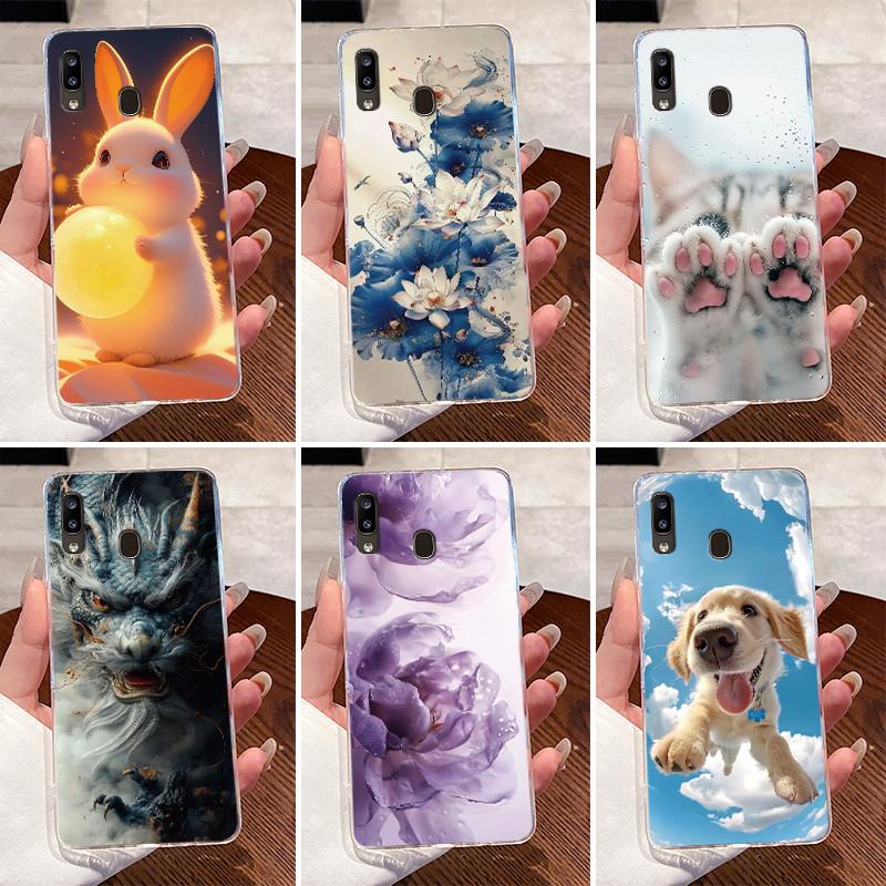Чехол для телефона Samsung Galaxy A40 A41 Милый Крутой Дракон Мальчики Девочки Прозрачная Задняя Крышка Для Samsung A 40 41 Мягкий ТПУ Силиконовый Fundas