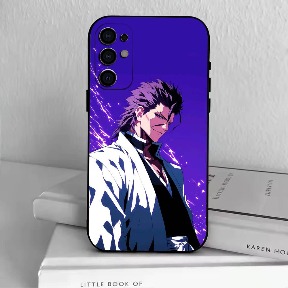 B-Сусукэ Айзен Блич Чехол для телефона для Samsung S25,S24,S21,S22,S23,S30,Ultra,S20,Plus,Fe,Lite,Note,10,Черная крышка