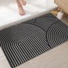 Bathroom Floor Mat Quick Water-Absorbent Quick-Drying Anti-slip Bath Mat High Density Multipurpose