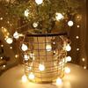LED Ball String Lights 1M 3M 6M Fairy Garland Warm White For Indoor New Year Christmas Wedding Holiday Party Decoration Etc