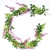 Плющ Глициния Цветы Искусственные Растения Лоза Гирлянда Комната Дом Комната Сад Валентин Декор Свадебная Арка Дом Внутри Снаружи Подарки