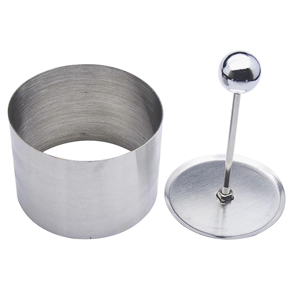 Round Mold Dish Modeling Molds Stainless Steel Cold Shapers Fruit Accessories Mousse Ring Kitchen Gadget Circle An Fittings