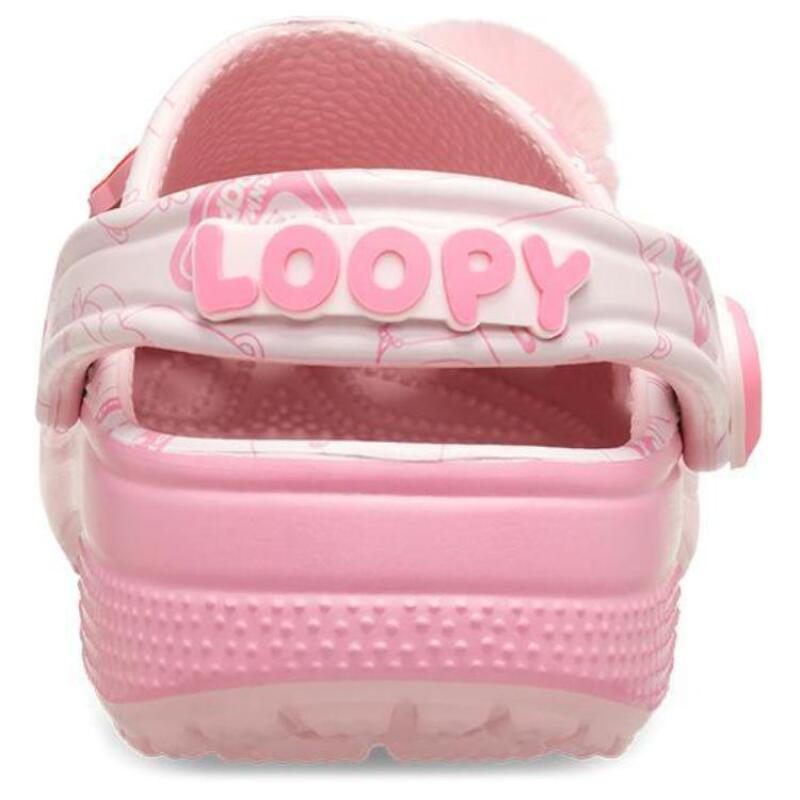 Zanmang Loopy X Crocs Classic Clog Stylish and Comfortable Hole Shoes Unisex Pink