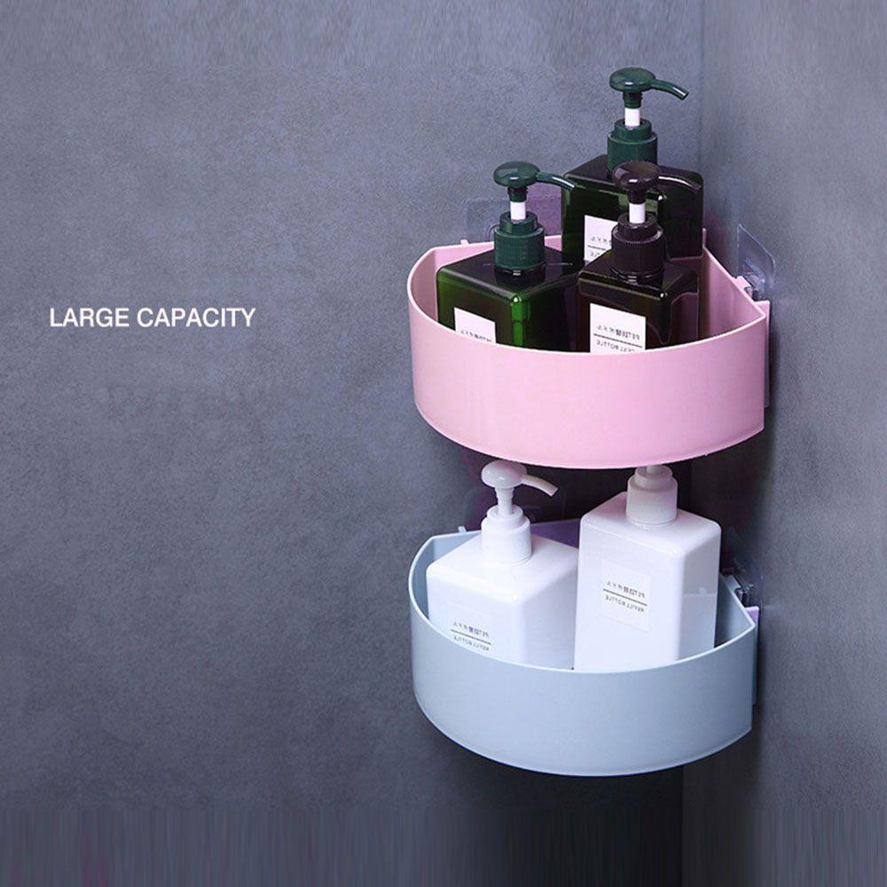 Практичный кухонный угловой стеллаж для хранения, полка для ванной, органайзер для шампуня