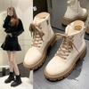 Новые модные женские зимние теплые сапоги из хлопка Hundred Boots женские водонепроницаемые нескользящие сапоги большого размера