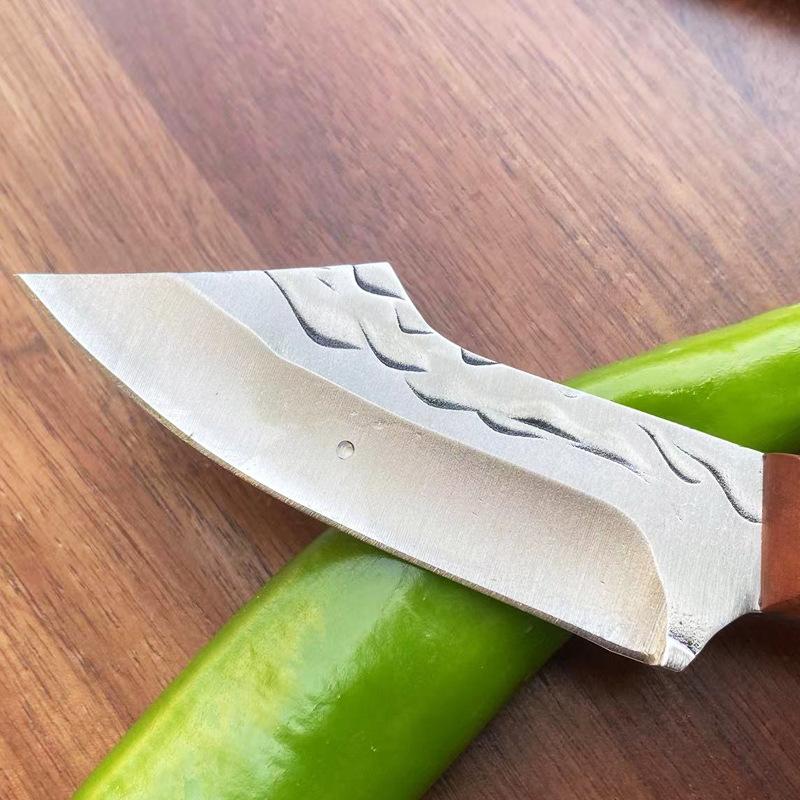 Boning Knife Handmade Forged Knife Meat Cleaver Stainless Steel Fruit Vegetable Butcher Slicing With Sheath Small Chopper