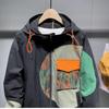 Men's Trendy Hooded Jacket: Casual Loose-Fit, Split Design for Spring & Fall Fashion