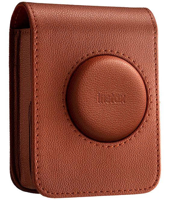 Fujifilm Instax Mini EVO Camera Bag Magnetic Closure Brown