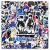 50 Blue Lock Graffiti Japanese Anime Stickers for Phone Cases & Luggage - Waterproof & Creative