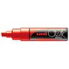 Uni Chalk Marker Uni Ball Broad Tip Red