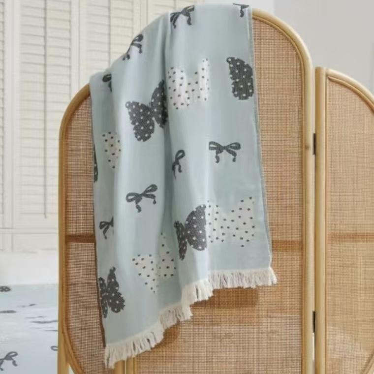 Multi-Layer Gauze Cotton Bath Towel Soft And Comfortable Beach Towel Ethnic Style Sun God Skin-Friendly Water Absorption