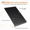 ARLANY Tape-in Hair Extension Removal Tool Kit Plastic Scraper Tape Remover Curved Acrylic Operation Board Adhesive Tape Removal