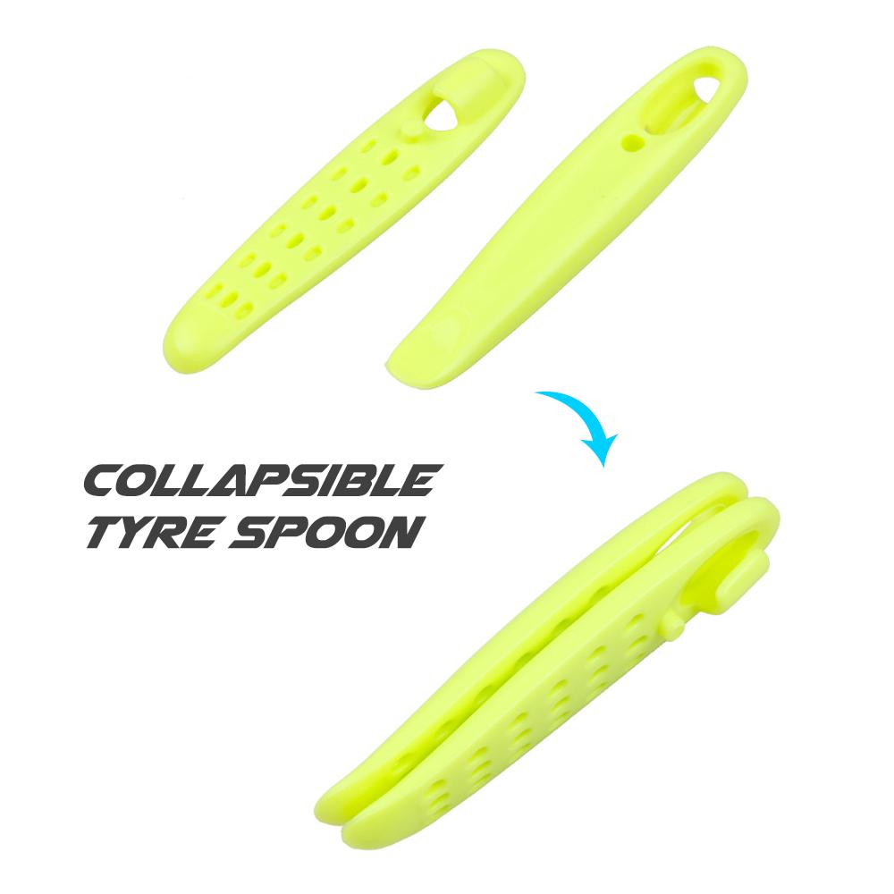 Комплект для ремонта велосипеда Портативный набор инструментов для ремонта велосипеда Коробка Набор для крепления шин Сумка с насосом для шин