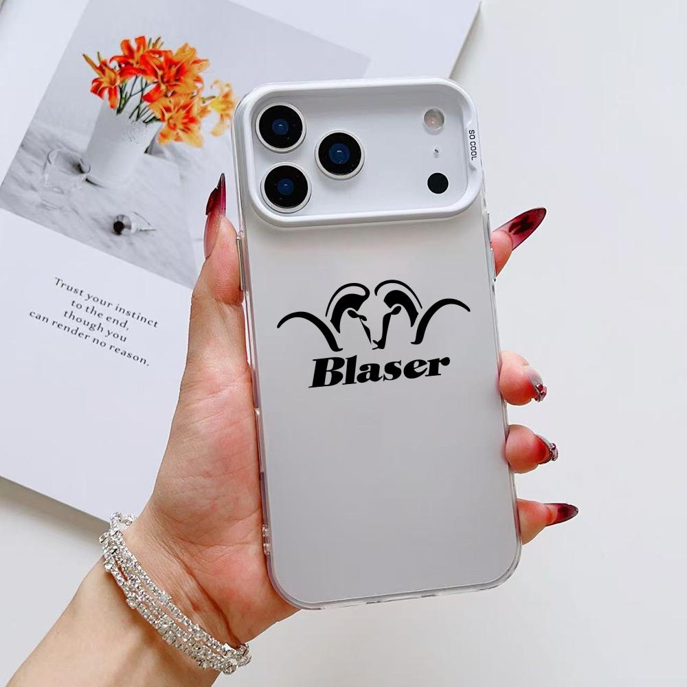 B-Blaser USA Винтовки Полиция Чехол для телефона для iPhone 17 16 15 14 13 12 11 Pro Max Air Матовый Лазерный Аврора Ударопрочный Funda