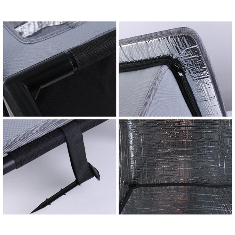 Легкая портативная лежанка для кошек, влагостойкая, утепленная лежанка для питомцев, для легкой транспортировки и универсального использования