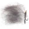 Bimoo Squirrel Hair Fiber Natural Dubbing Fiber for Nymph Scud Streamers Fly Tying Material Orange Green Olive Black Gray 1 Pack