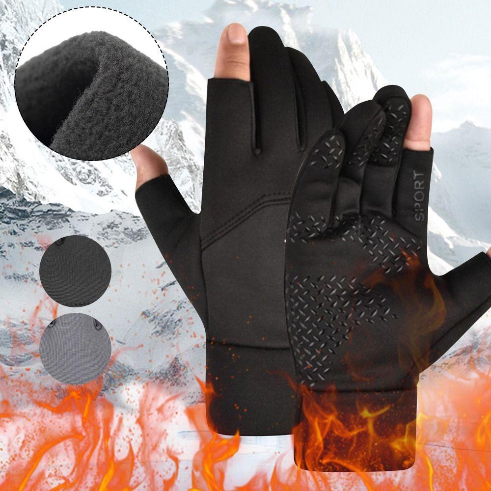 Теплые зимние перчатки Мотоциклетные лыжные перчатки для альпинизма Варежки с сенсорным экраном Толстые теплые варежки