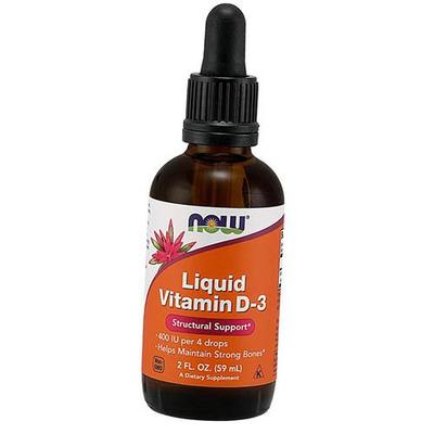 Витамин Д жидкий, Liquid Vitamin D-3, 59мл (36128405)
